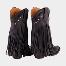 Cargar imagen en el visor de la galería, D7003 - Bota puntal de barbas crazy negro