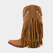 Cargar imagen en el visor de la galería, D7005 - Bota puntal de barbas floter canela