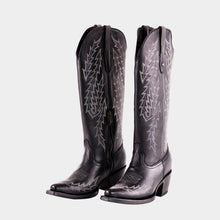 Load image into Gallery viewer, D8001 - Bota puntal kiara atanado negro