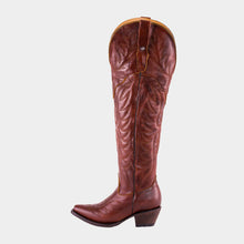 Cargar imagen en el visor de la galería, D9001 - Bota puntal canela merlín café