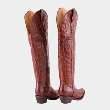 Cargar imagen en el visor de la galería, D9001 - Bota puntal canela merlín café