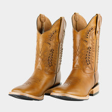 Cargar imagen en el visor de la galería, ELH1001 - Bota bulldog doble vida capuchino miel