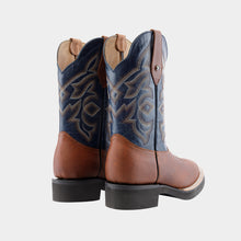 Cargar imagen en el visor de la galería, H1062 - Bota roper poliuretano crazy bronce/azul