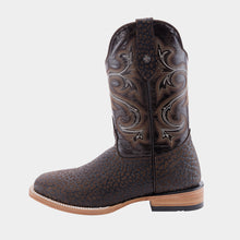 Cargar imagen en el visor de la galería, H1072 - Bota bulldog cuello toro choco/choco