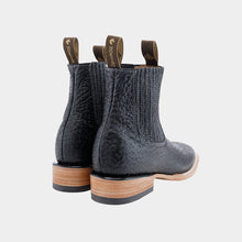 Cargar imagen en el visor de la galería, H1082 - Botín bulldog cuello toro negro