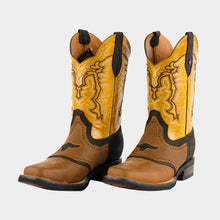 Cargar imagen en el visor de la galería, H4001 - Bota rodeo antifaz de hule floter tang