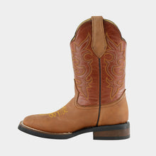 Cargar imagen en el visor de la galería, H7002 - Bota bulldog hule crazy bronce/shedron