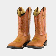 Cargar imagen en el visor de la galería, H7002 - Bota bulldog hule crazy bronce/shedron