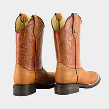 Cargar imagen en el visor de la galería, H7002 - Bota bulldog hule crazy bronce/shedron