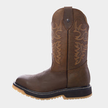 Cargar imagen en el visor de la galería, H8004 - Bota casco de acero crazy floter canela