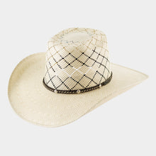 Cargar imagen en el visor de la galería, SBCUER2005 - Cuernos chuecos bicolor 100X tejido copa rombos