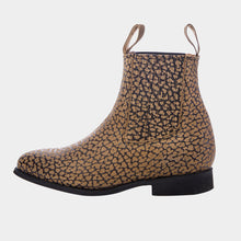 Cargar imagen en el visor de la galería, U1012 - Botín charro de hule cuello toro orix