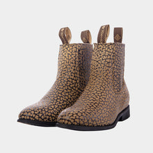 Cargar imagen en el visor de la galería, U1012 - Botín charro de hule cuello toro orix