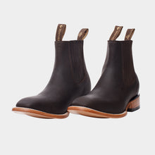 Cargar imagen en el visor de la galería, U3002 - Botín vaquero crazy choco