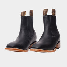 Cargar imagen en el visor de la galería, U3004 - Botín vaquero crazy negro