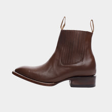 Cargar imagen en el visor de la galería, U3005 - Botín vaquero atanado café