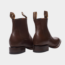 Cargar imagen en el visor de la galería, U3005 - Botín vaquero atanado café
