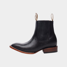Cargar imagen en el visor de la galería, U3006 - Botín vaquero atanado negro