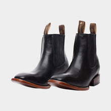 Cargar imagen en el visor de la galería, U3006 - Botín vaquero atanado negro