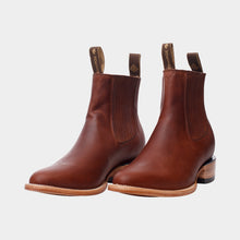 Cargar imagen en el visor de la galería, U4001 - Botín suela volada crazy bronce