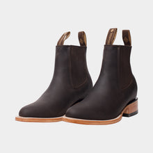 Cargar imagen en el visor de la galería, U4002 - Botín suela volada crazy choco