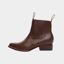 Cargar imagen en el visor de la galería, U4005 - Botín suela volada atanado café