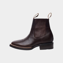 Cargar imagen en el visor de la galería, U6002 - Botín bulldog hule bullfy choco