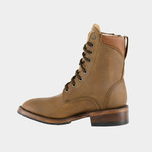 Cargar imagen en el visor de la galería, U9001 - Bota casual cuero/hule crazy oro