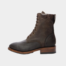 Cargar imagen en el visor de la galería, U9002 - Bota casual cuero/hule crazy choco