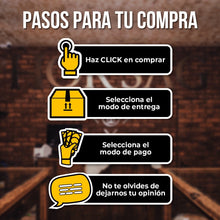 Cargar imagen en el visor de la galería, U1013 - Botín charro de hule cuello toro café