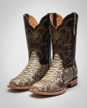 Load image into Gallery viewer, EB4004 - Bota bulldog pitón café claro
