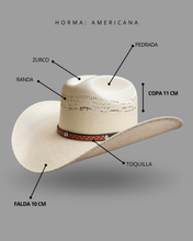 Cargar imagen en el visor de la galería, SEBA3001 - Sombrero bangora americano
