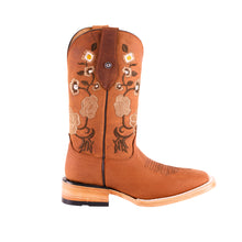 Cargar imagen en el visor de la galería, D1001 - Bota bulldog de cuero crazy bronce

