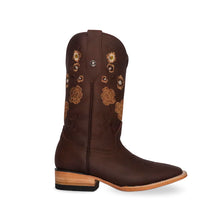 Load image into Gallery viewer, D1001 - Bota bulldog de cuero crazy bronce
