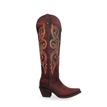 Cargar imagen en el visor de la galería, D1052 - Bota puntal alta brasil brandy
