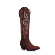 Cargar imagen en el visor de la galería, D1052 - Bota puntal alta brasil brandy
