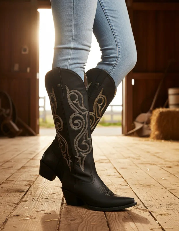 D1053 - Bota puntal alta brasil choco