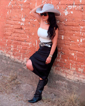 Load image into Gallery viewer, D2002 - Bota puntal glasee negro
