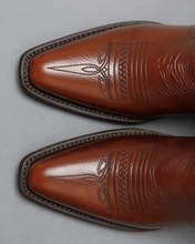 Cargar imagen en el visor de la galería, D2021 - Bota puntal sencilla merlín café
