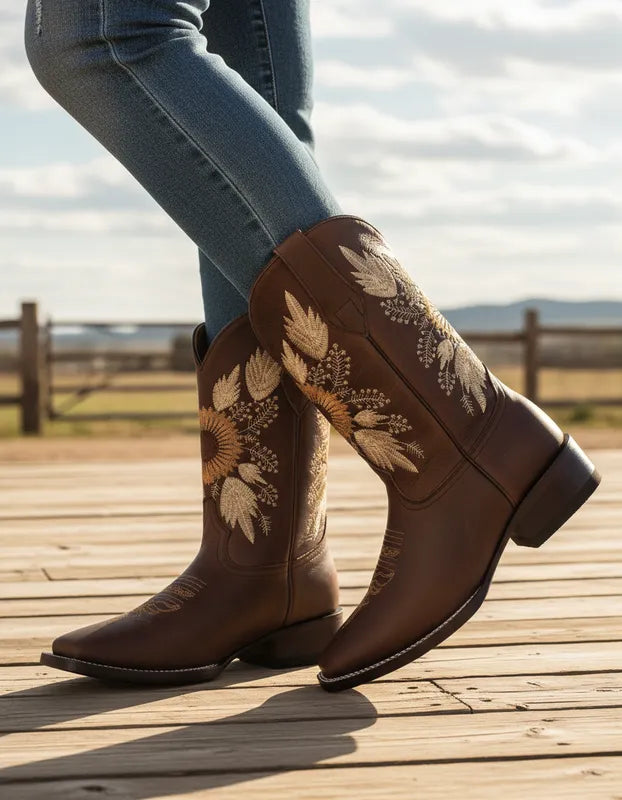 D2061 - Bota bulldog de girasoles brasil arena
