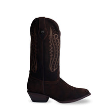 Load image into Gallery viewer, D3063 - Bota oval gamuza choco
