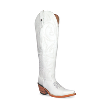 Cargar imagen en el visor de la galería, D3073 - Bota puntal alta amplia venado blanco
