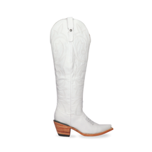 Cargar imagen en el visor de la galería, D3073 - Bota puntal alta amplia venado blanco
