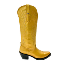 Load image into Gallery viewer, D4032 - Bota puntal kiara dorado metálico
