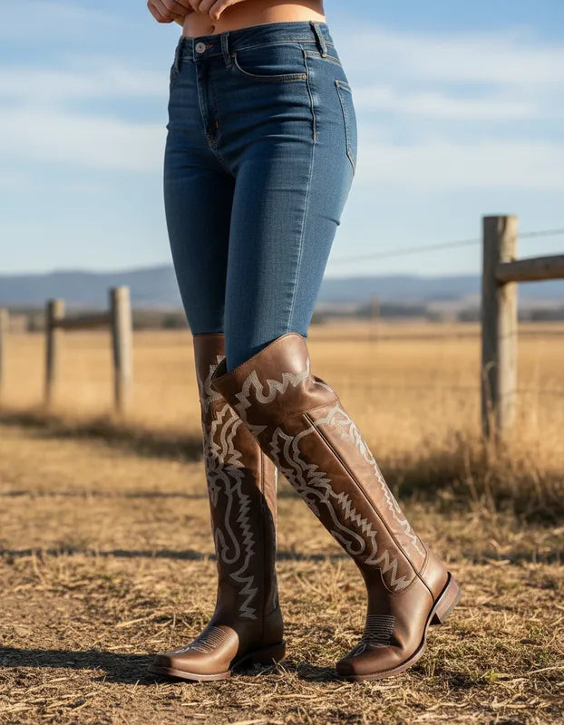 D5012 - Bota rodeo alta brasil arena pita