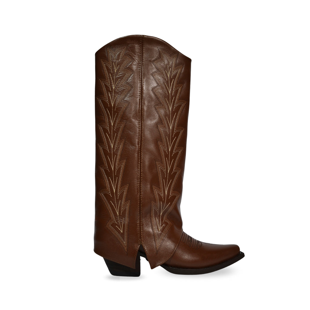 D2001 - Bota puntal glasee brandy