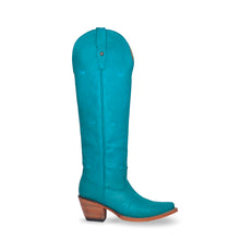 Cargar imagen en el visor de la galería, D6001 - Bota puntal alta venado azul cielo
