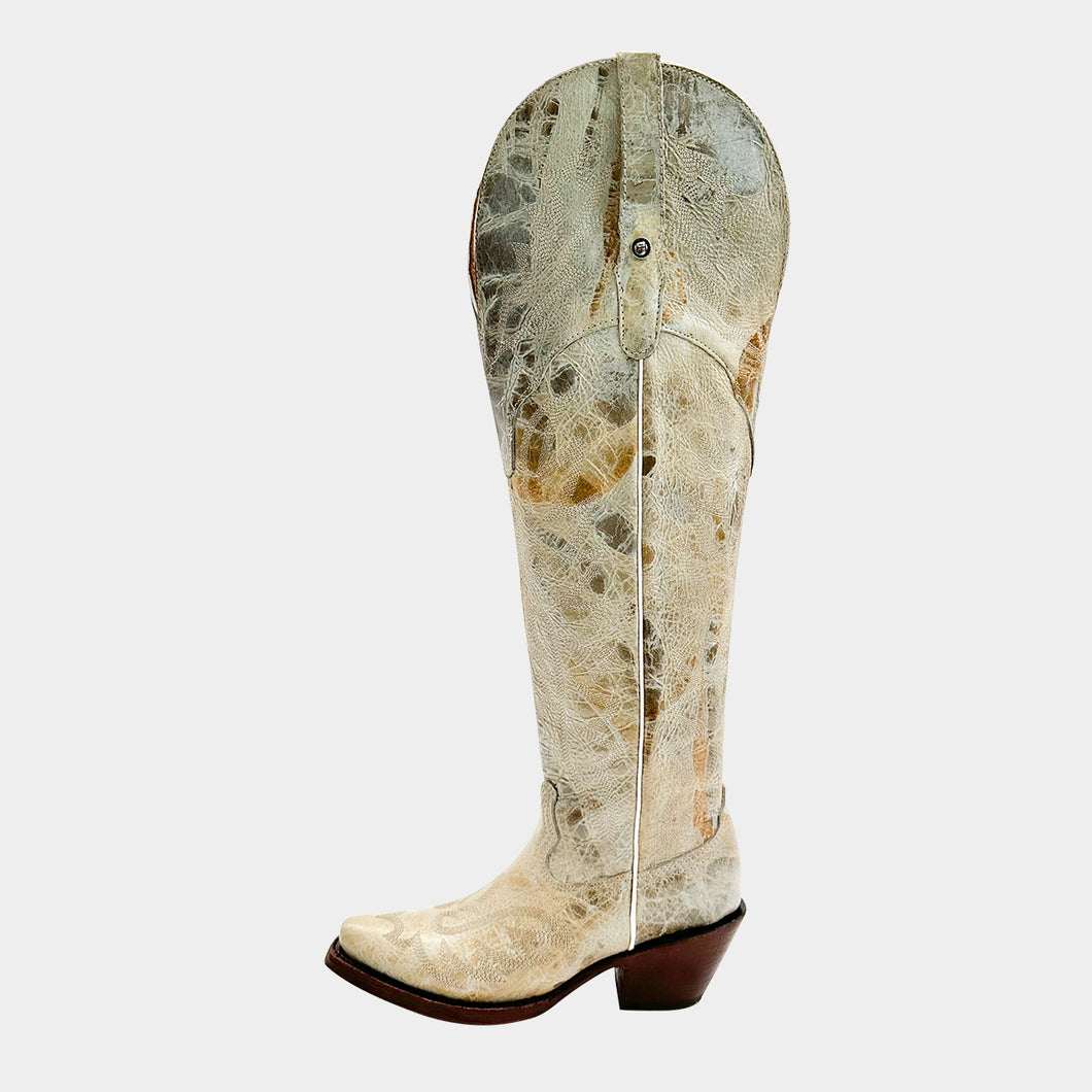 D9002 - Bota puntal canela desierto hueso