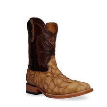 Cargar imagen en el visor de la galería, EB1012 - Bota bulldog pescado rombos miel
