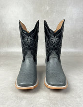 Cargar imagen en el visor de la galería, EB2003 - Bota bulldog panza avestruz gris
